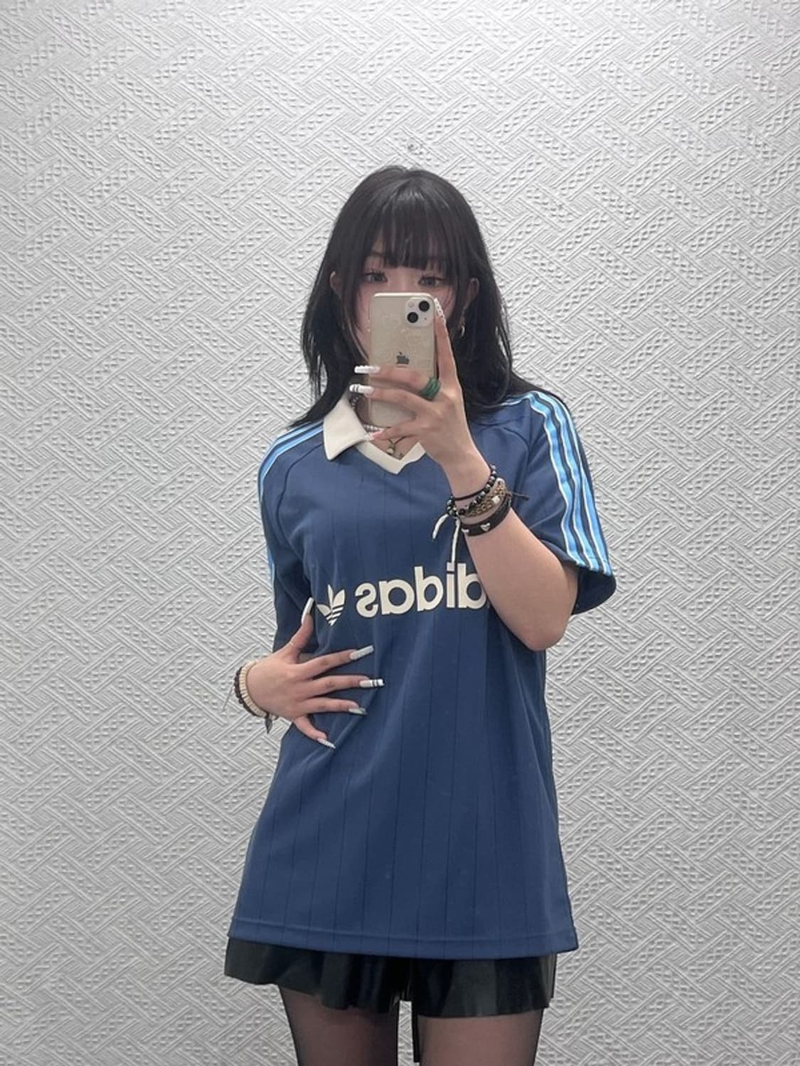 아디다스 올드스쿨 레트로 풋볼 축구 져지 반팔티 L C10770 상품이미지2