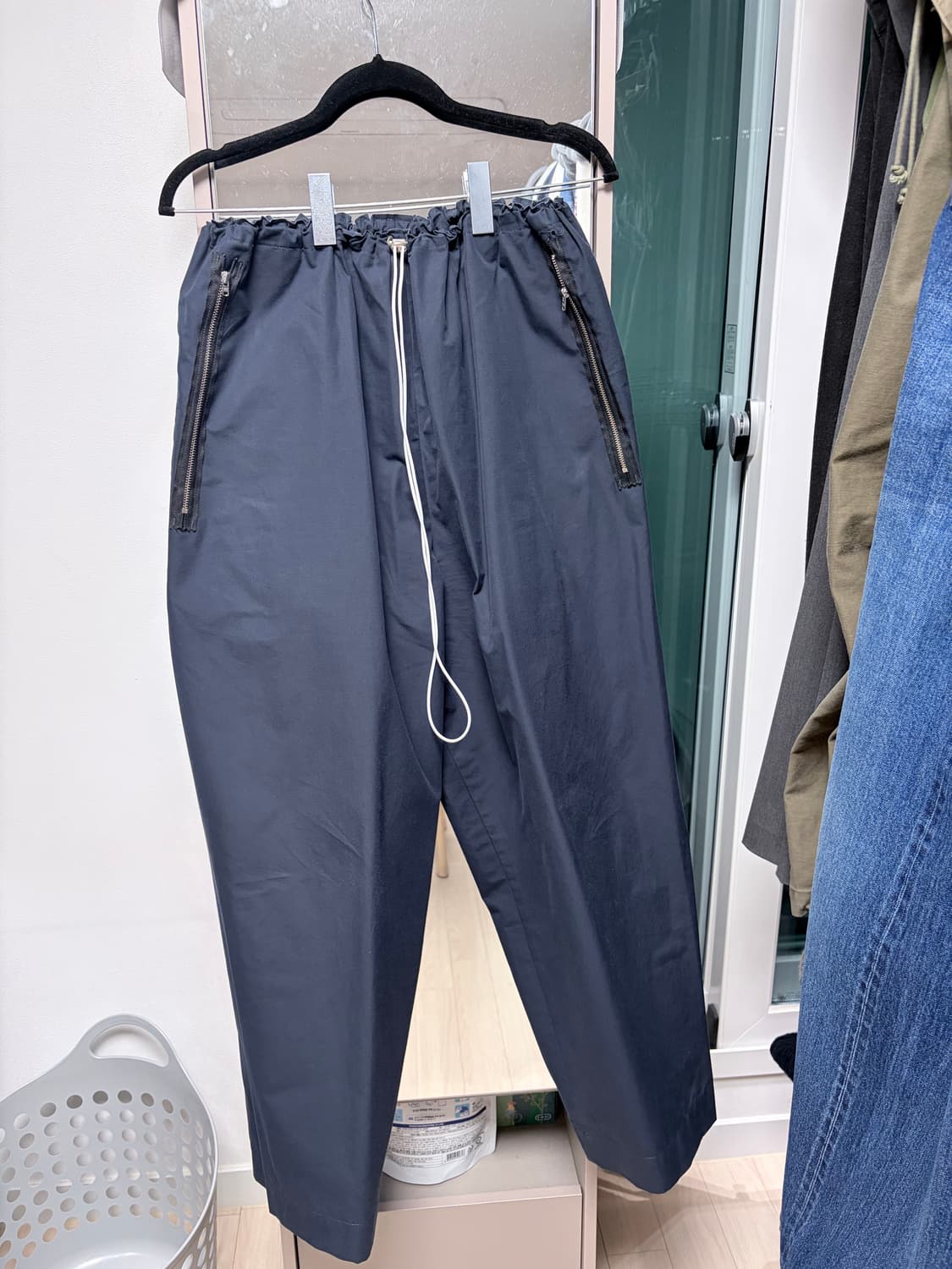 Camiel fortgens 심플팬츠 네이비 L사이즈 상품이미지1