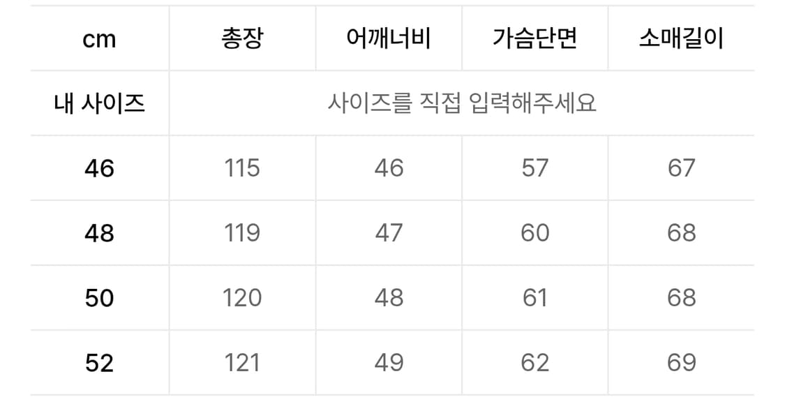 아워레가시 웨일 코트 50사이즈 팝니다 상품이미지2