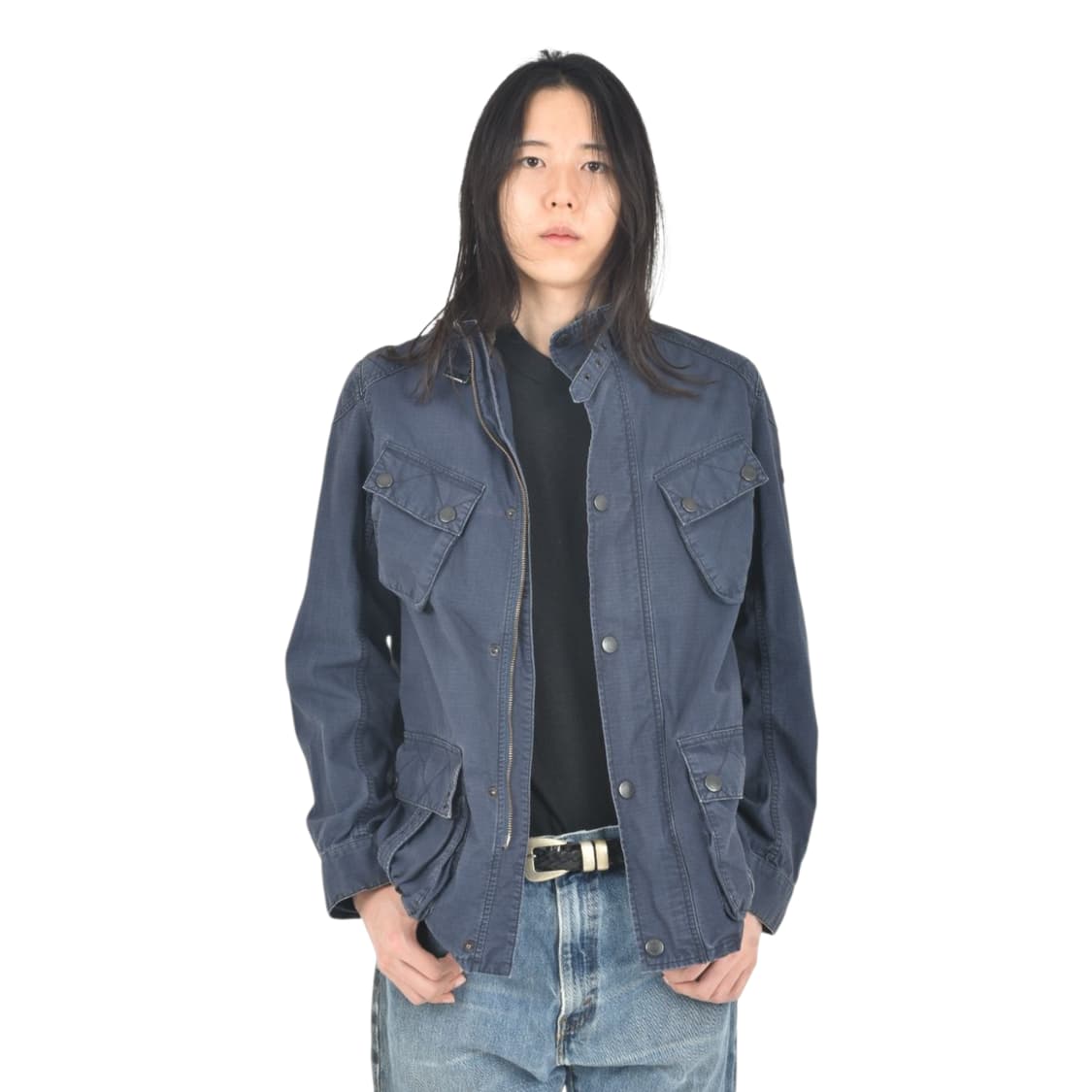 바버 인터내셔널 모토사이클 M43 야상 필드자켓 M N0658 상품이미지2