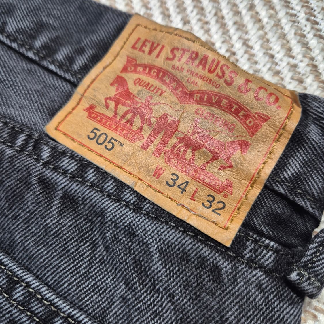 리바이스 505 34/32(p6) 상품이미지5