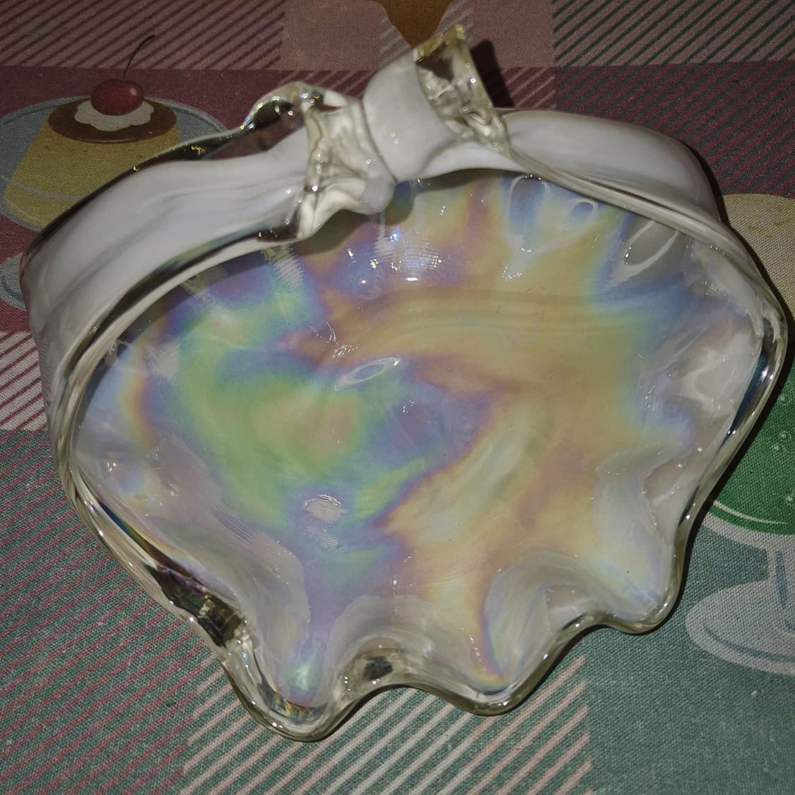 80s 쿠라타 진주 오로라 러플 바구니 상품이미지7