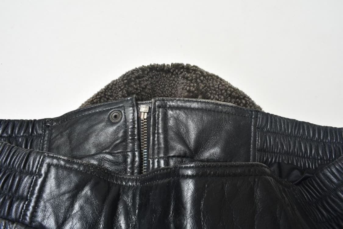 90S 양가죽 항공점퍼 블루종 자켓 105 N1220 상품이미지7