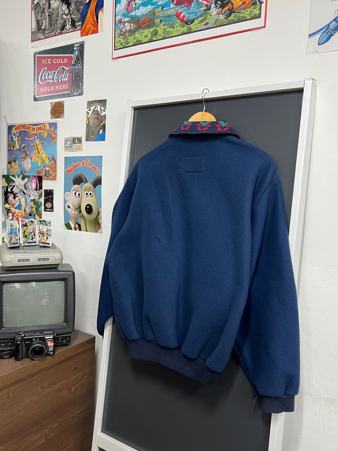 Amway 아즈텍 패턴 빈티지 플리스 집업  상품이미지6