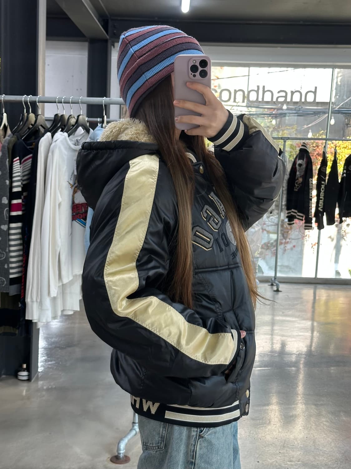 MLB 시카고 화이트삭스 퍼후드 스타디움 자켓 상품이미지3