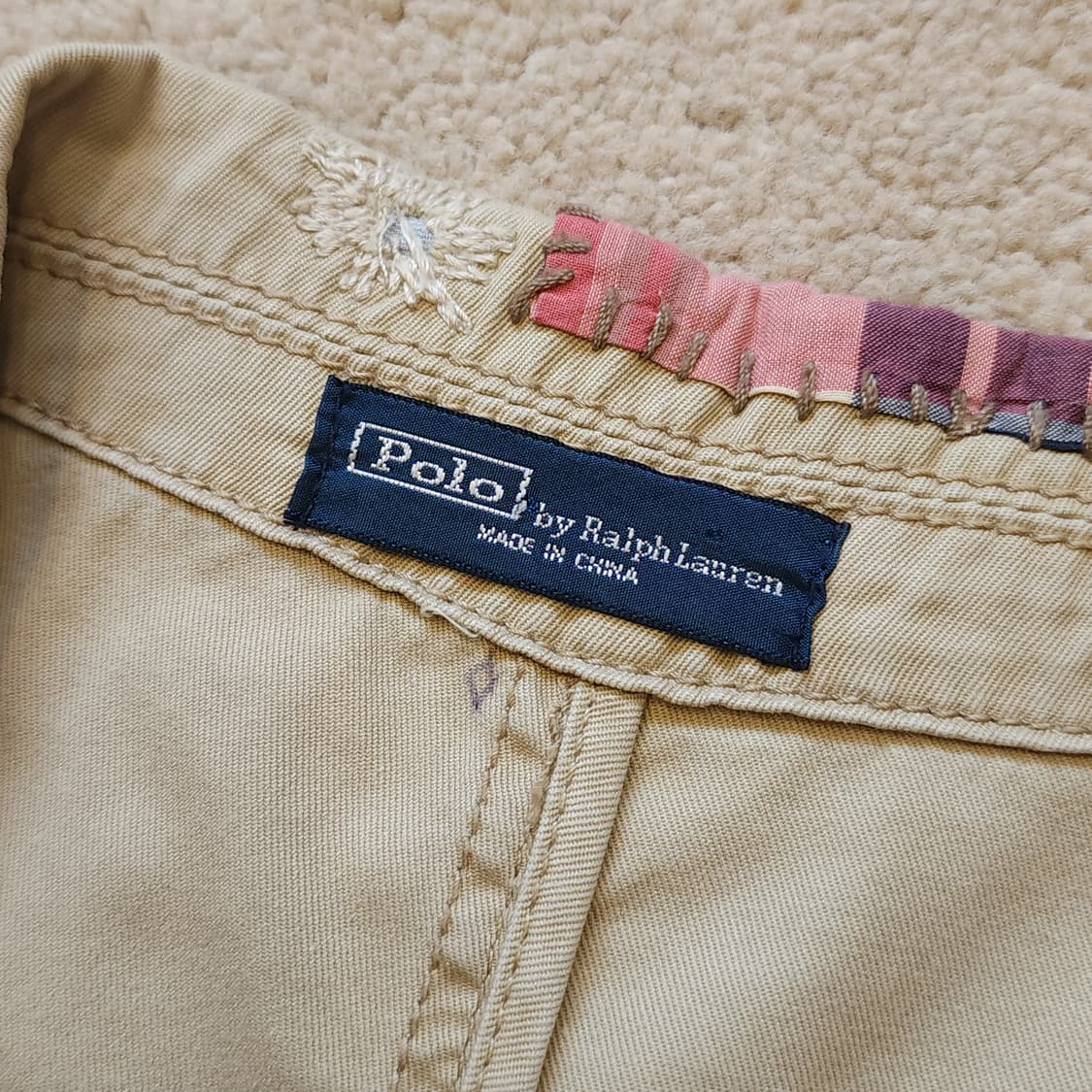00년대 폴로 랄프로렌 패치워크 스포츠 자켓 블레이져 xl 상품이미지5