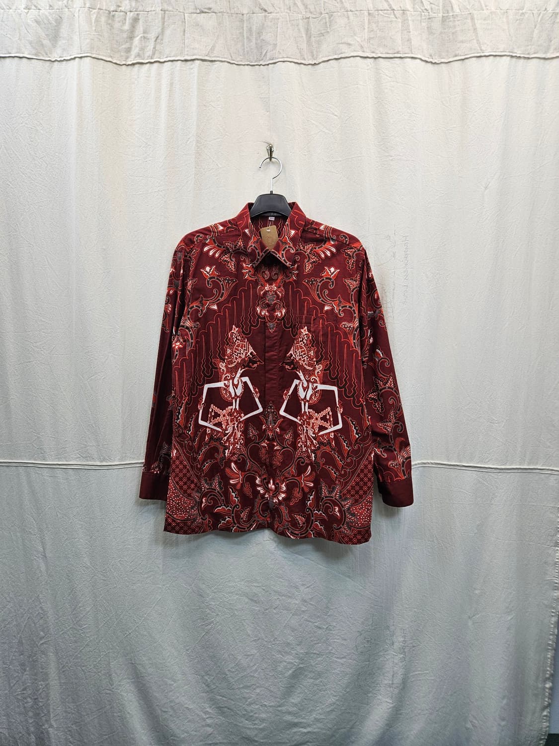 Batik Keris 빈티지 문양 셔츠 상품이미지1