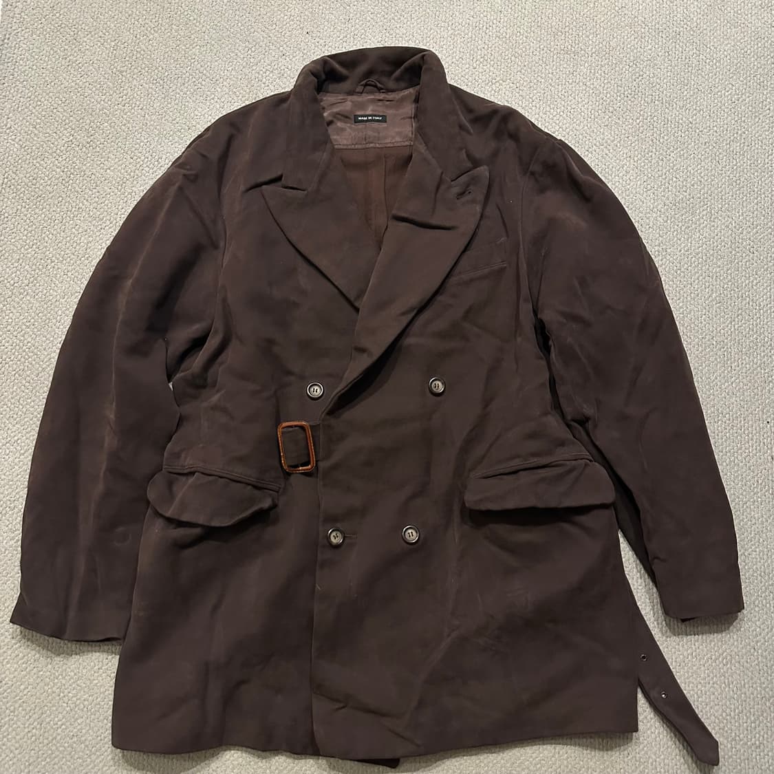 80s 아르마니 Emporio Armani 더블 브레스티드 자켓 상품이미지10