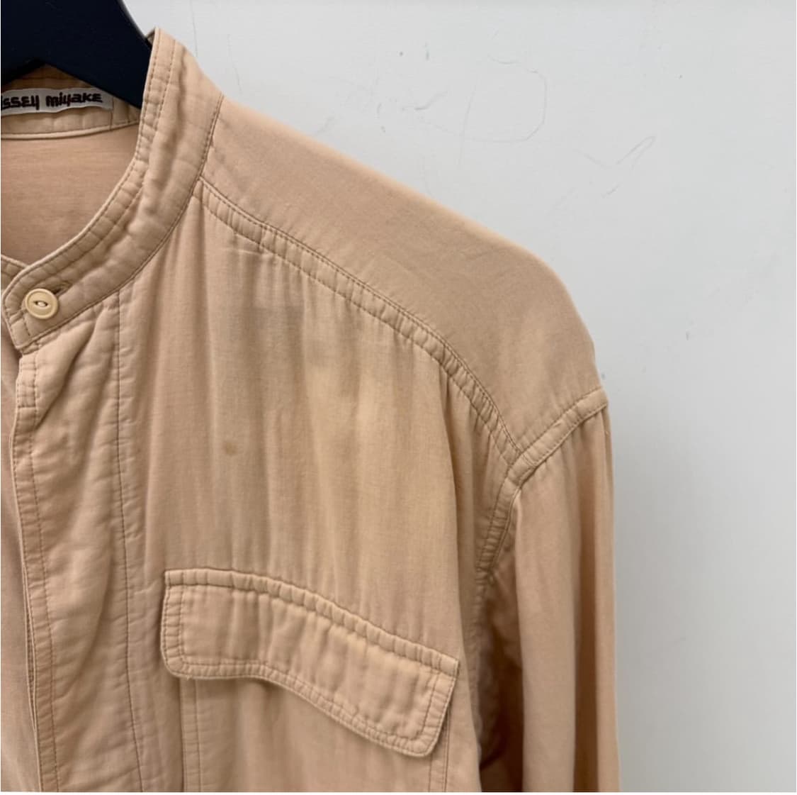 80s 이세이미야케 카라리스 셔츠 상품이미지3