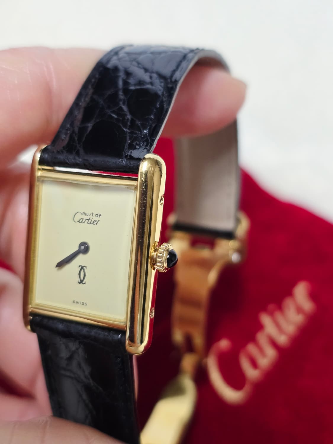 까르띠에탱크머스트 L사이즈 상품이미지4