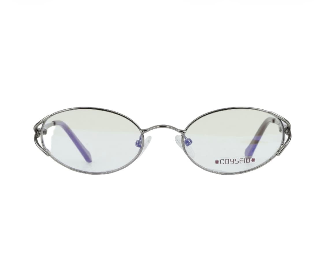 코이세이오 coyseio 안경 Coy Oval Glasses Silver 상품이미지1