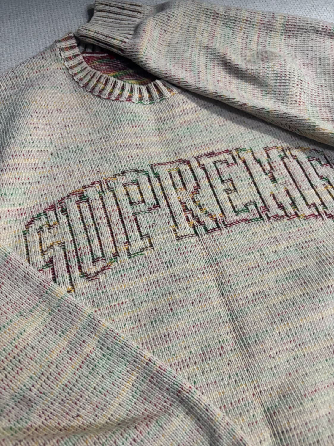 슈프림 콘트라스트 아크 스웨터 상품이미지3