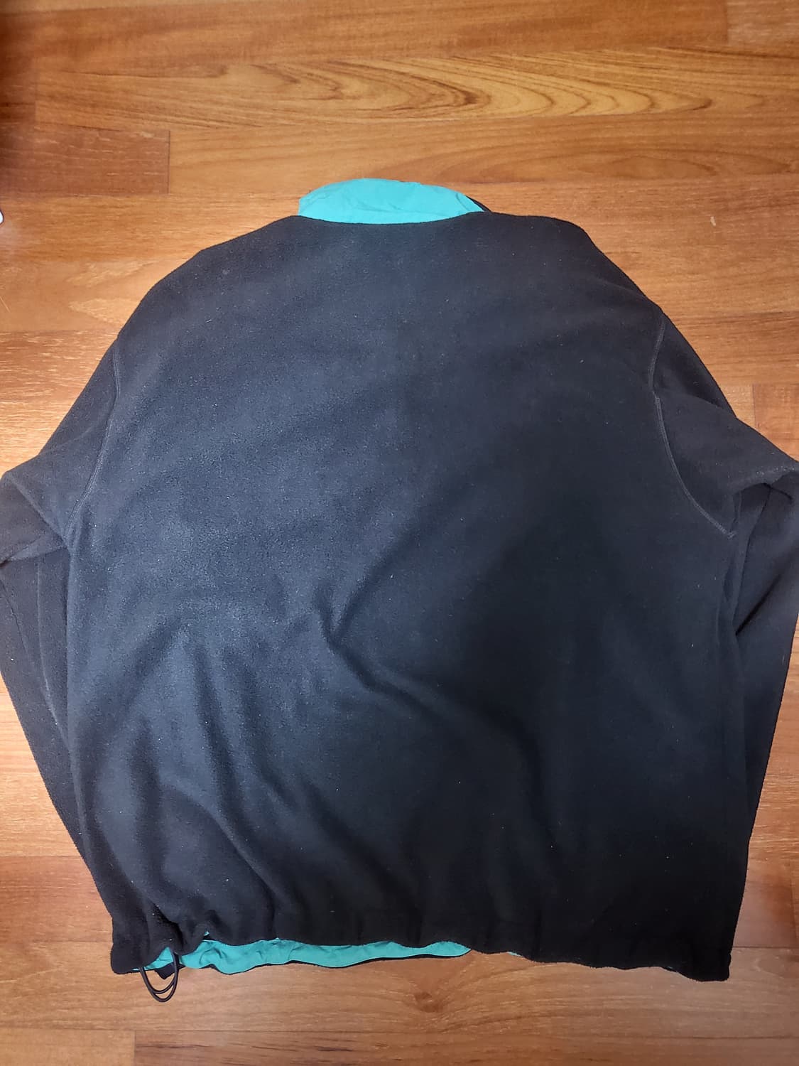 모이프 mptu 플리스 후리스 풀오버 반집업 자켓 블랙 상품이미지8