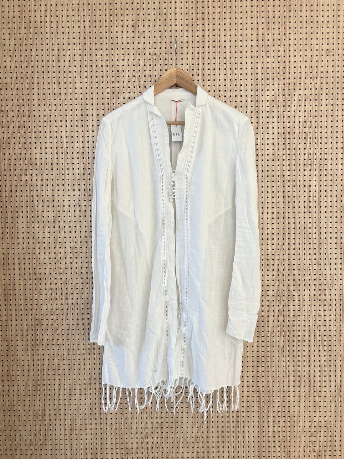 캐피탈 코튼 롱 블라우스 상품이미지1