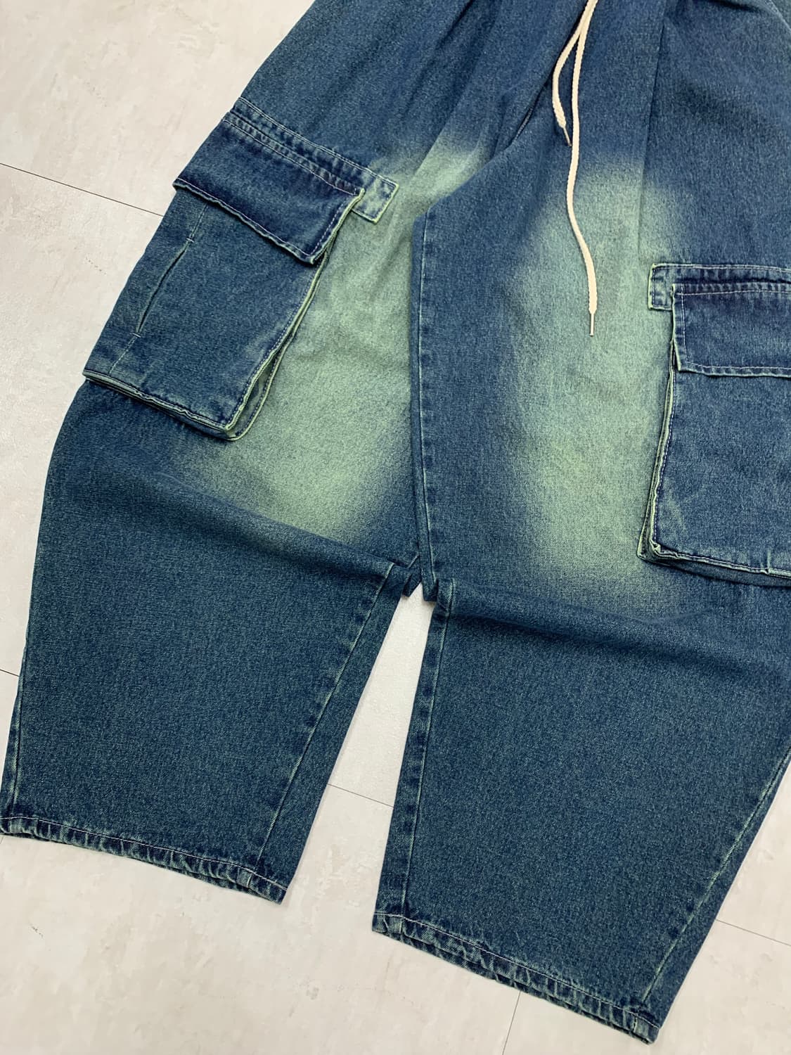 Collayo 데님 카고 팬츠 #608 상품이미지3