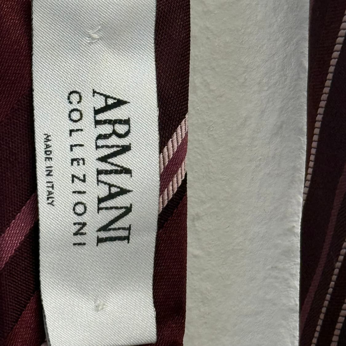 ARMANI made ITALY 알마니 실크 넥타이 상품이미지3