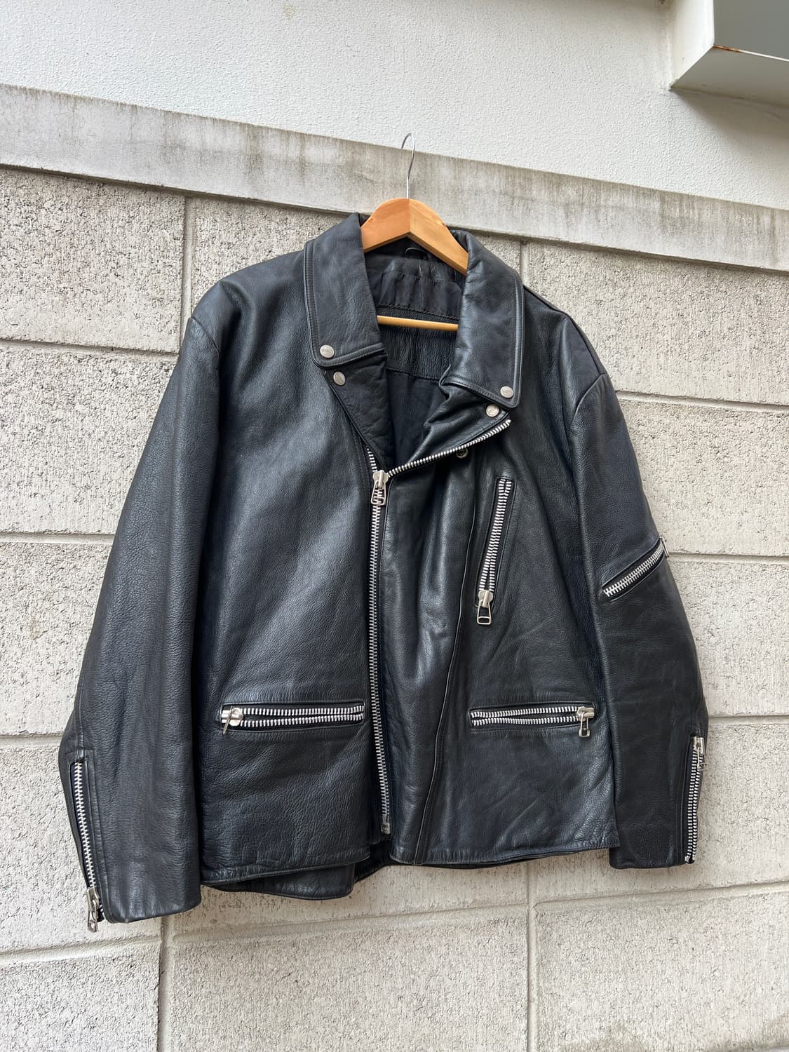 1990s MARITHE FRANCOIS GIRBAUD 마리떼 라이더자켓 상품이미지3