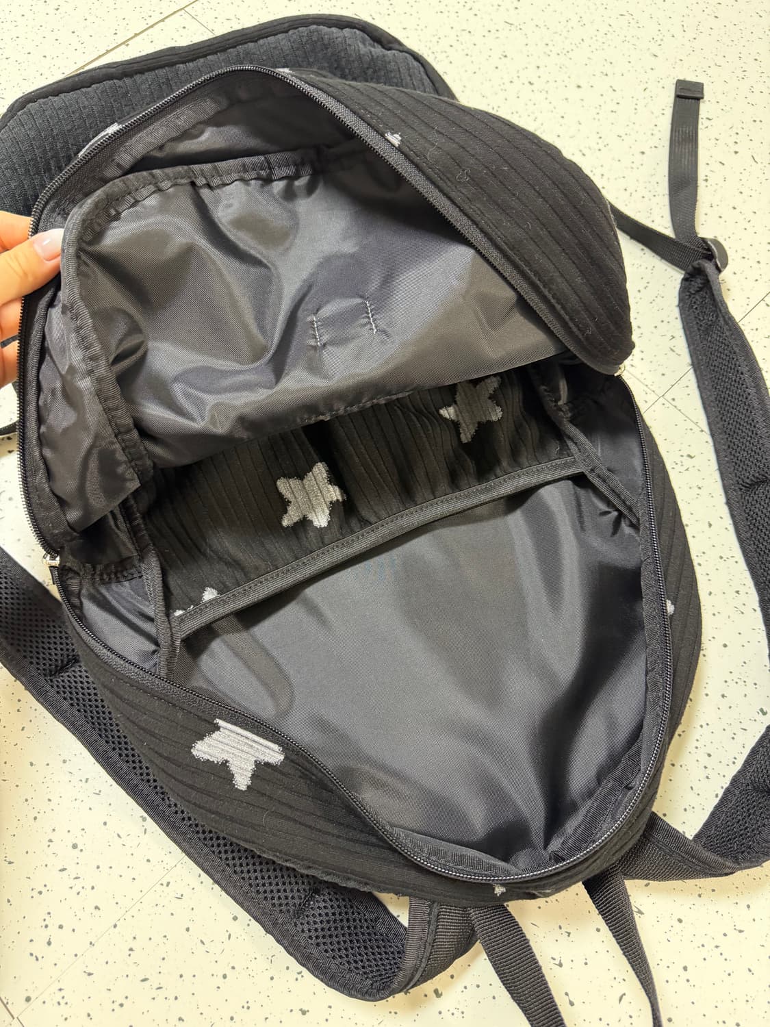 무음 네스트 백팩 + 체인 세트  상품이미지5