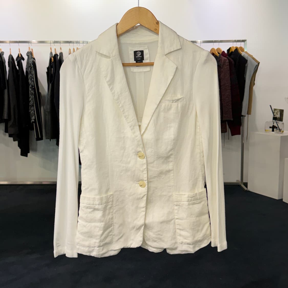 [XS] 아디다스 실버라인 린넨 셋업  상품이미지2