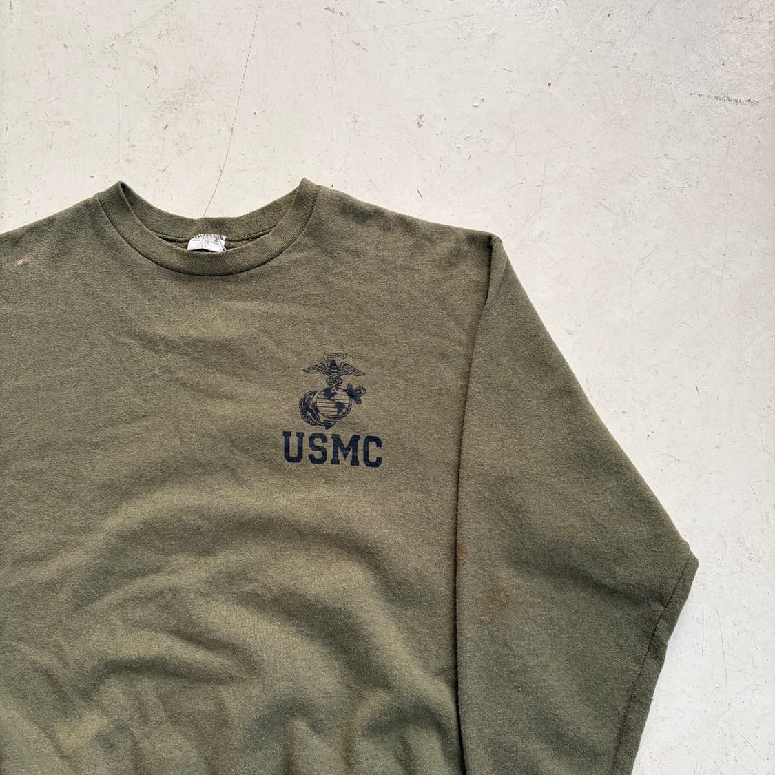 USMC USA OG 빈티지 스웻셔츠 M 상품이미지2