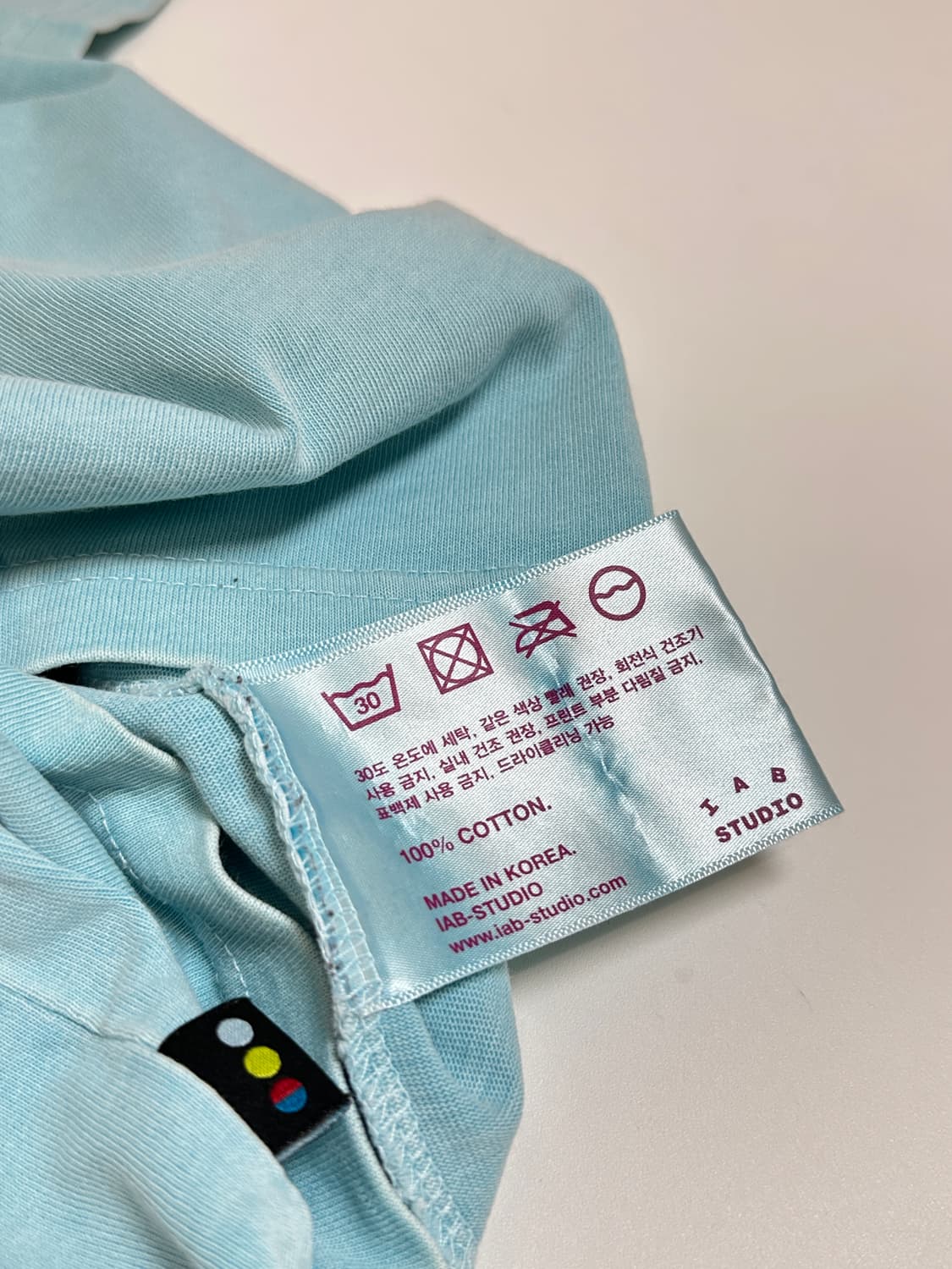 아이앱 피그먼트 반팔 티 L 상품이미지4