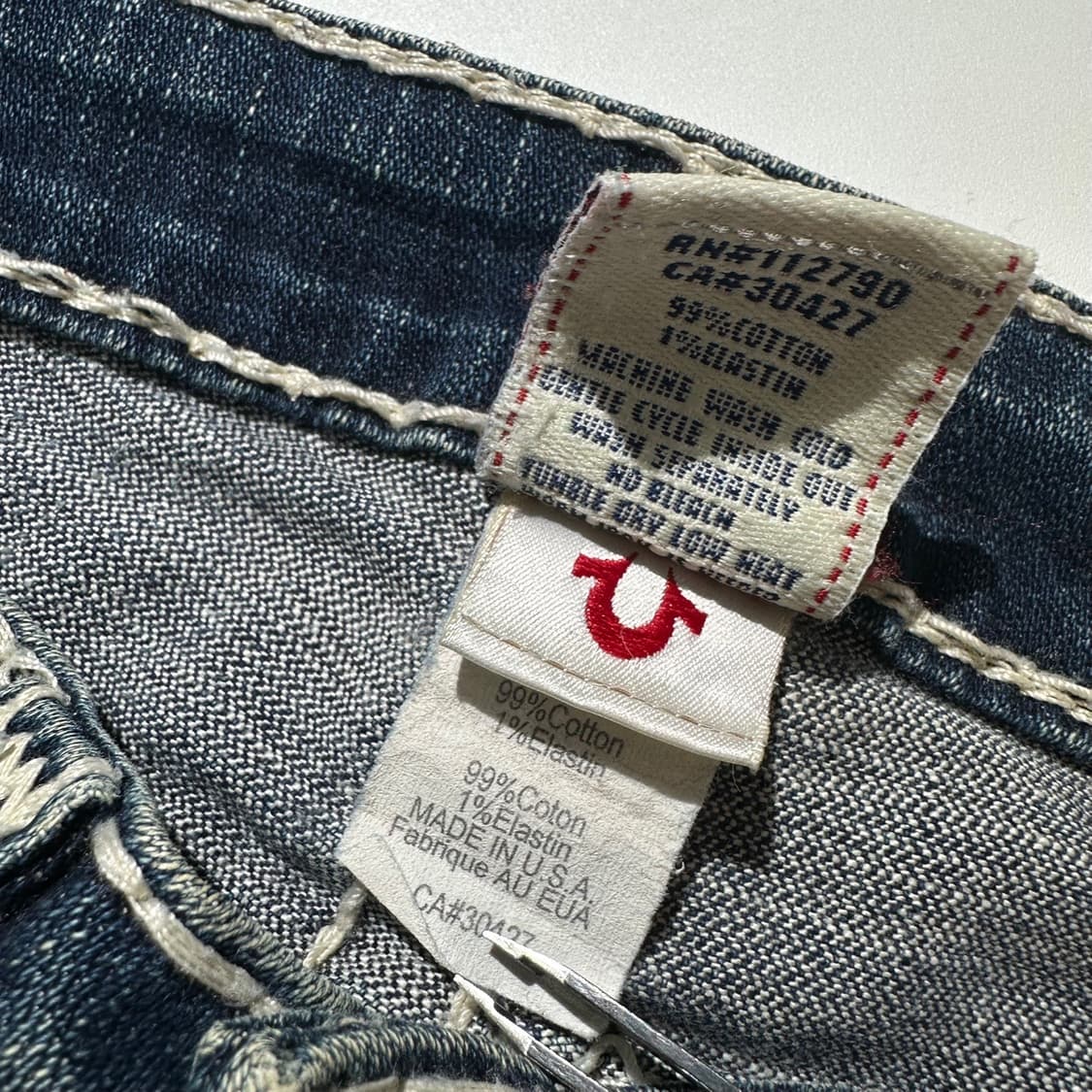 트루릴리전 JOEY 조이 수퍼 T 부츠컷 데님 팬츠 상품이미지9