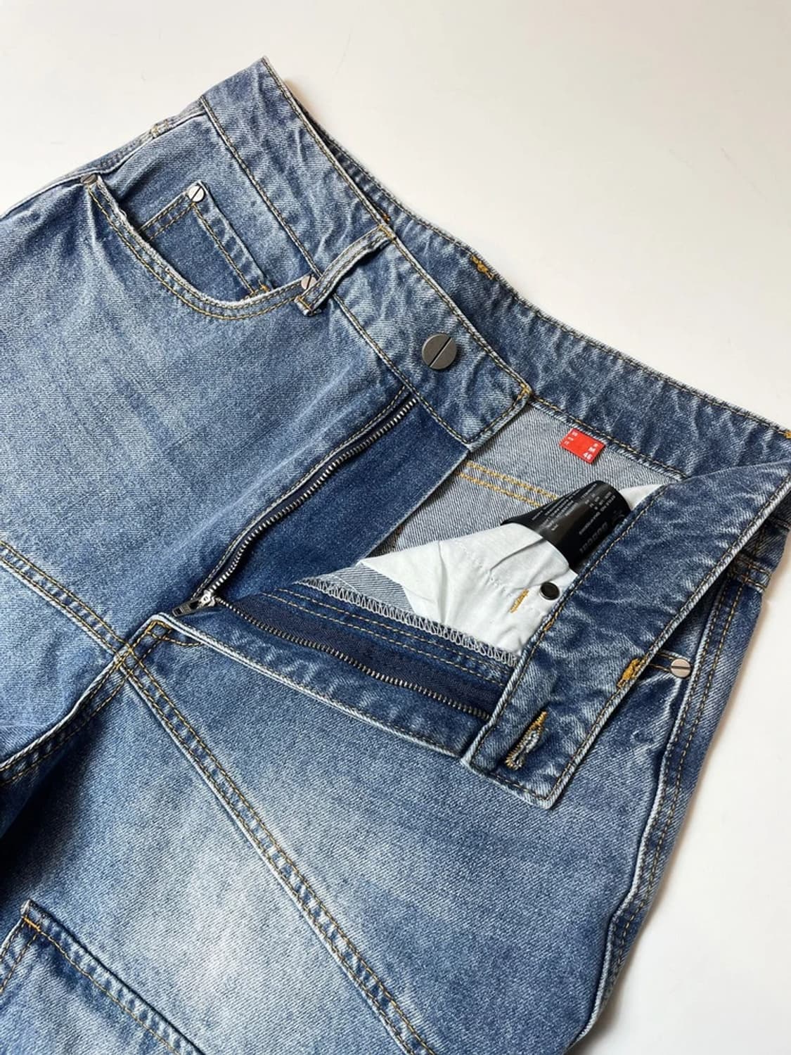 밥캣 BOBCAT USA 프론트 와이드 데님 팬츠 PN9278 상품이미지3