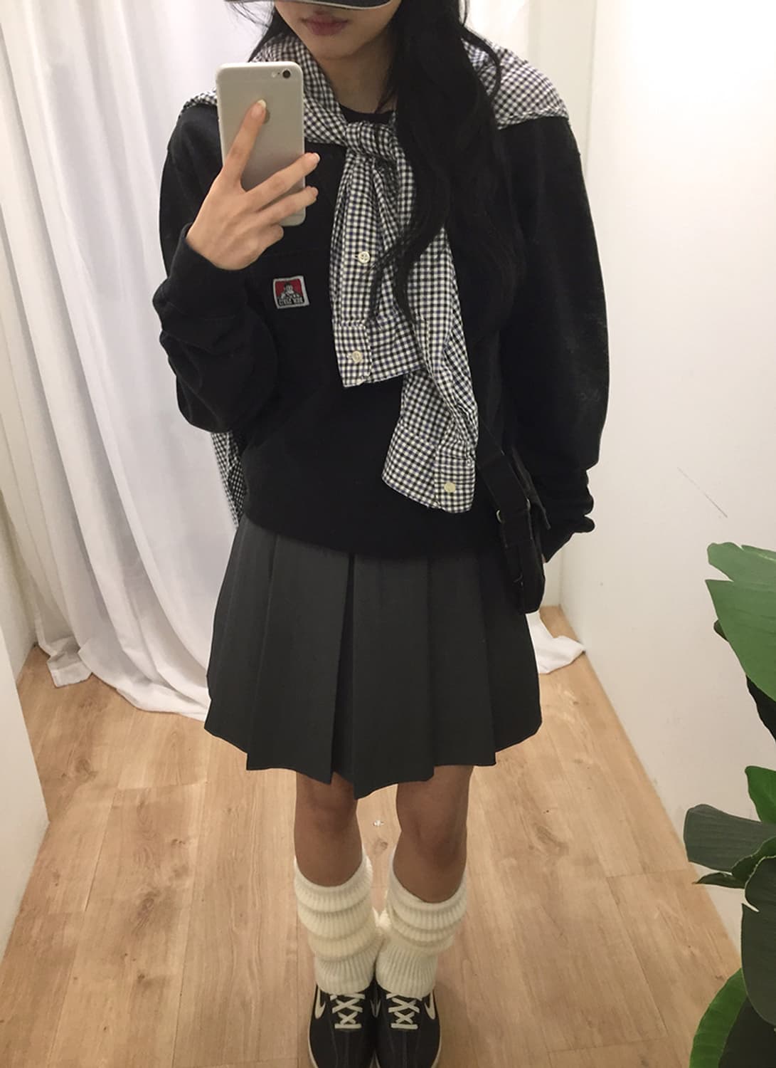 Unisex Ben Davis Long-sleeved T-shirt 상품이미지3