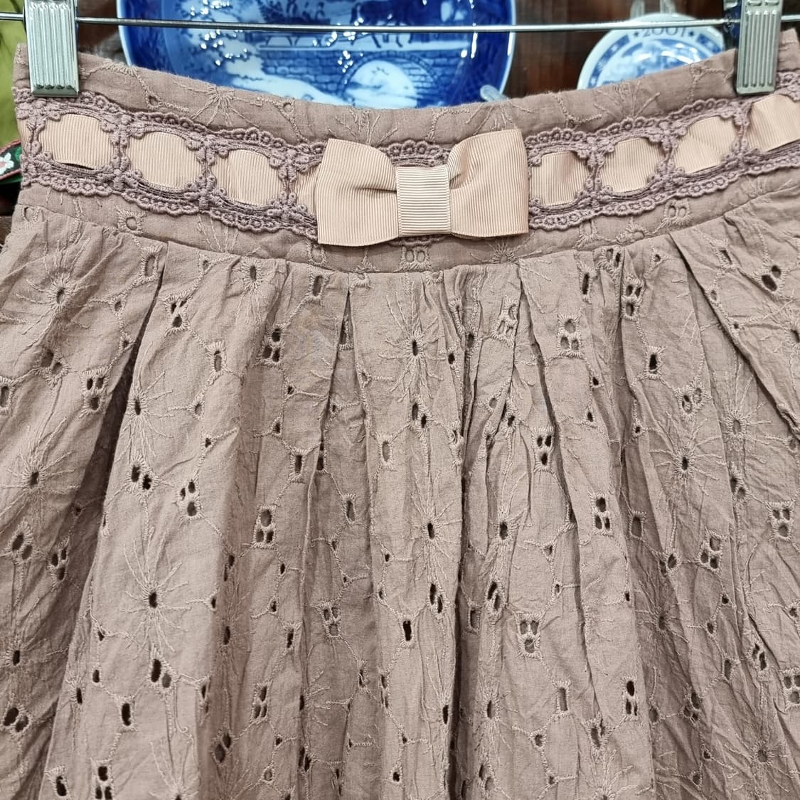 Liz Lisa 리즈리사 라벨 레이스 펀칭 스커트 상품이미지2