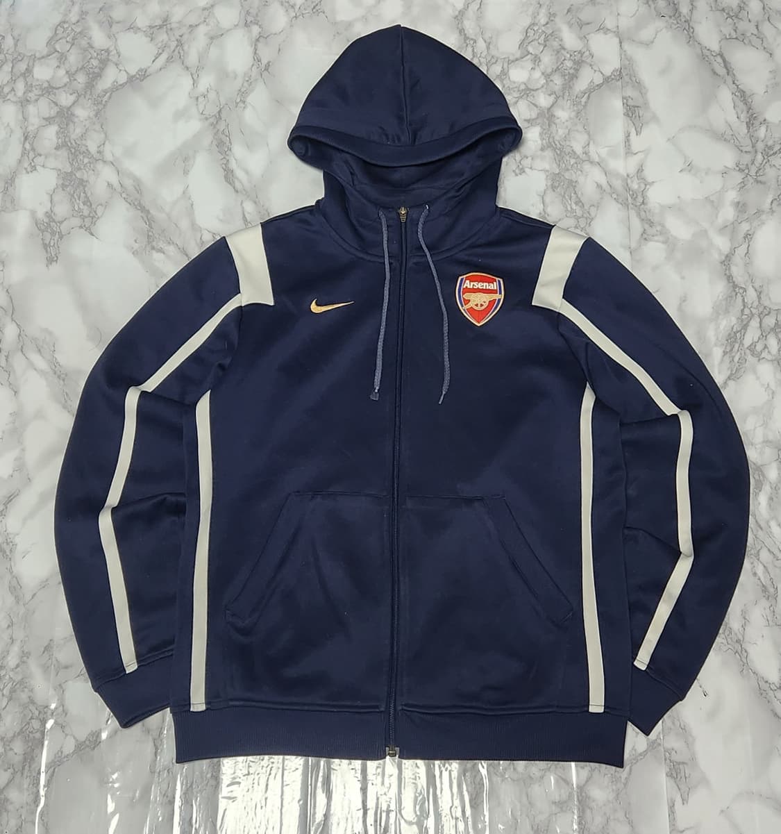 나이키 아스날 07-08 트레이닝 후드집업 져지 자켓  상품이미지1