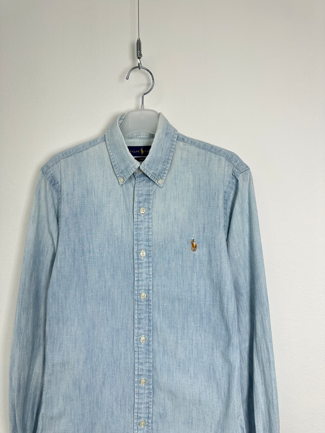 폴로샴브레이 멀티포니 셔츠 (실측44/55) 상품이미지2