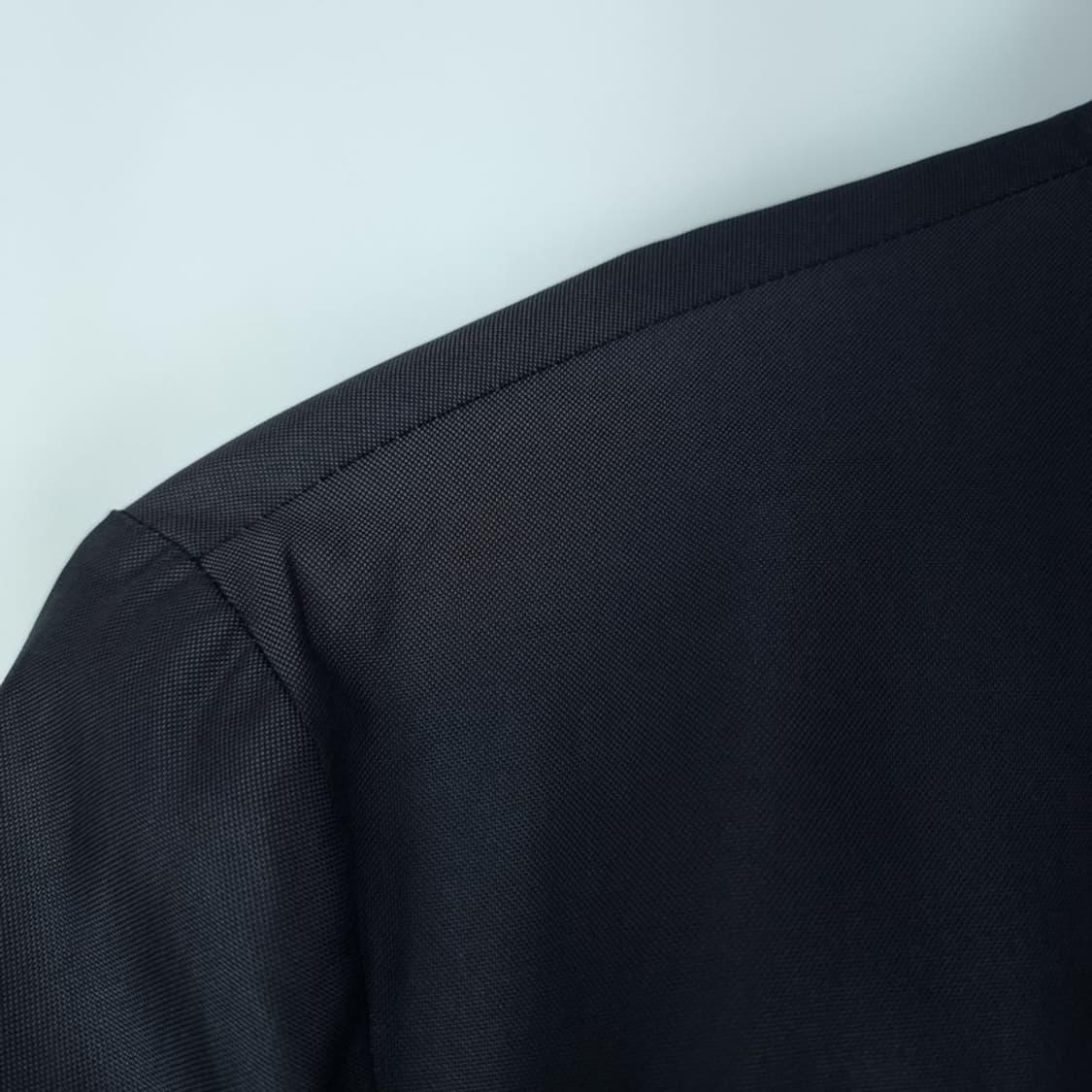 [타임] 레더 트리밍 폴리쉘 집업 자켓 네이비 M17439 상품이미지8