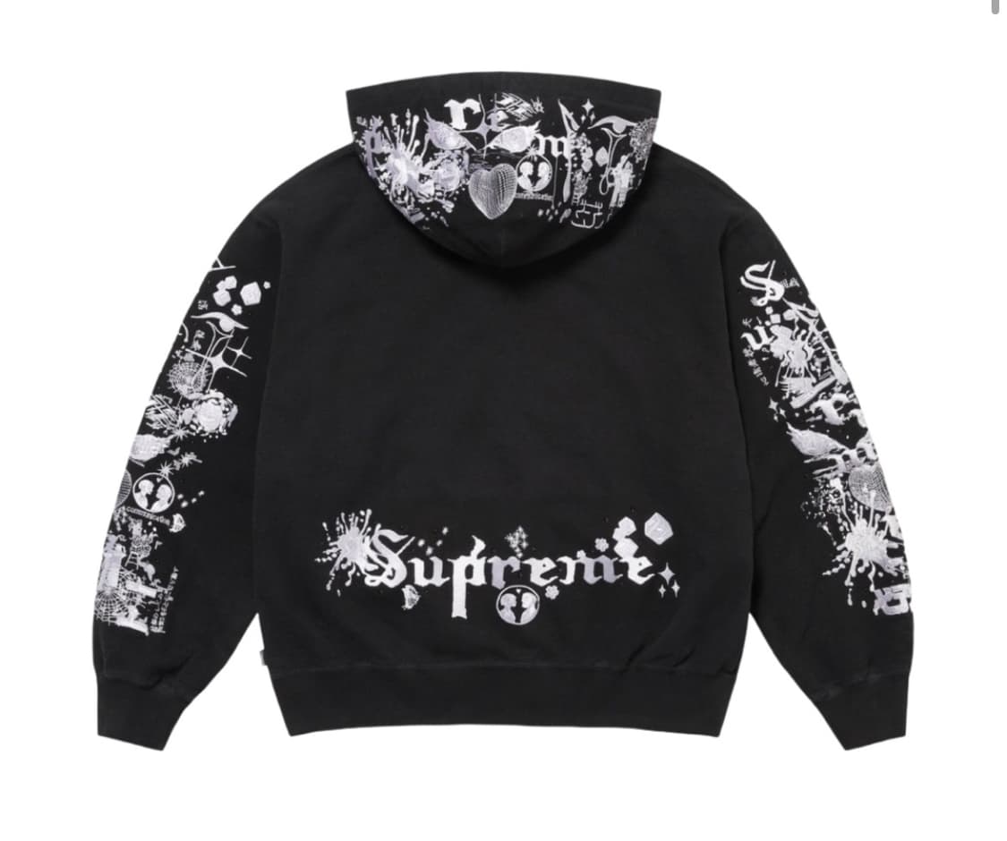 (M) 슈프림 아오이 집업 후드 스웨트셔츠 상품이미지3