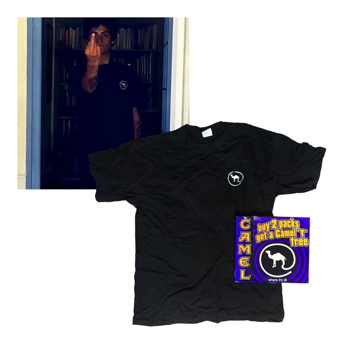 Camel Cigarettes t-shirt original 카멜 티셔츠 상품이미지1