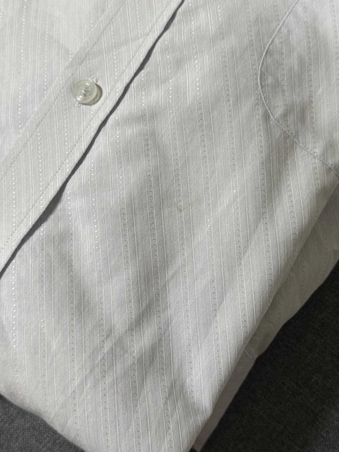 90‘s Balenciaga 아카이브 자수로고 반팔셔츠 110 상품이미지8