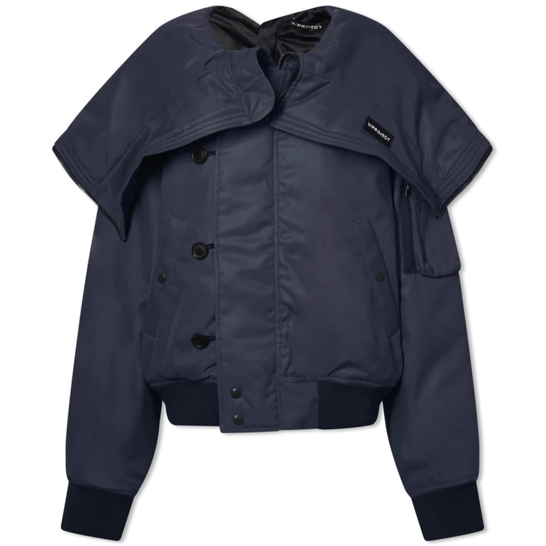 (L)와이프로젝트 스플릿 와이어 봄버자켓 상품이미지3