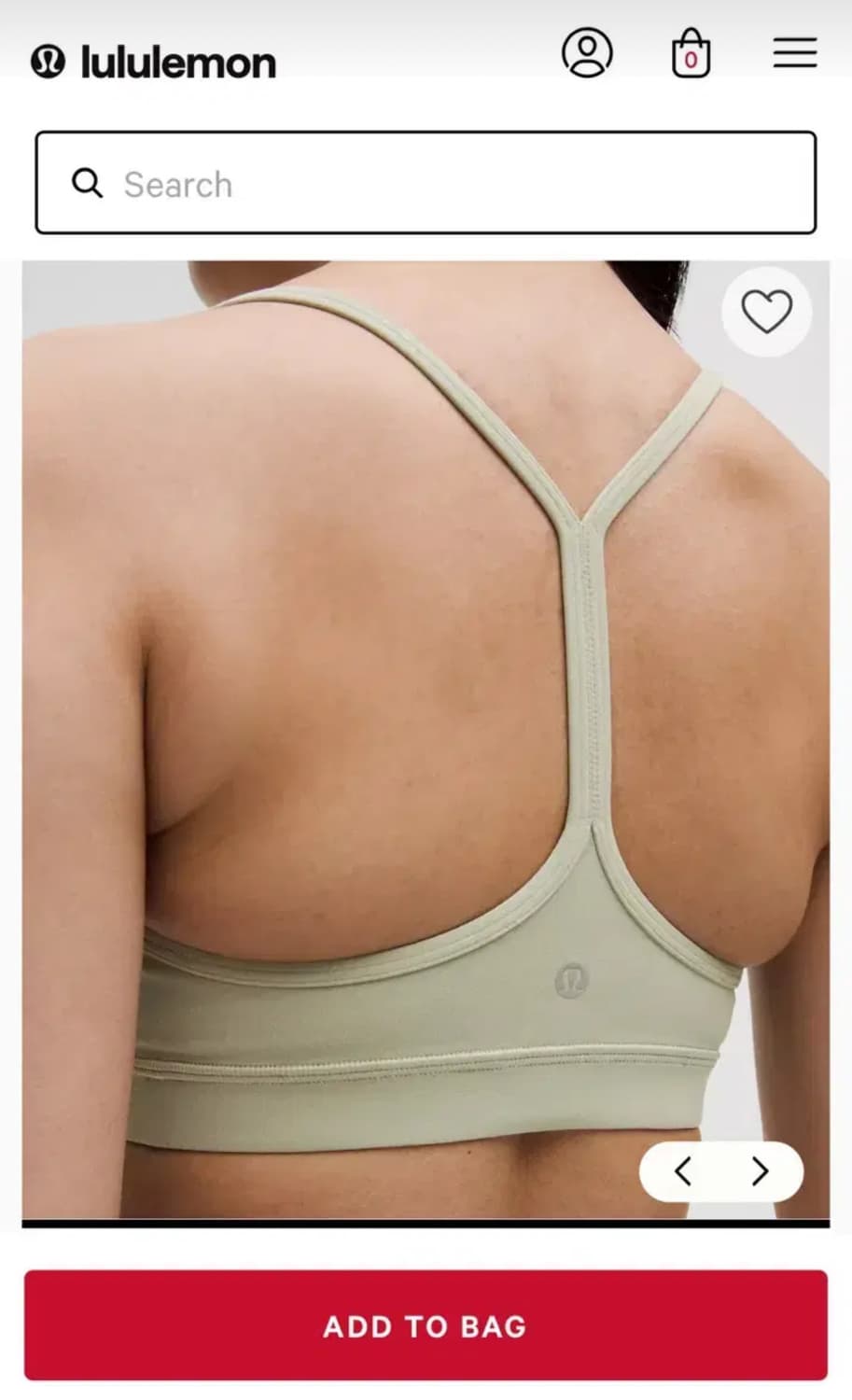 (새상품) 룰루레몬 Flow Y 브라 상품이미지2