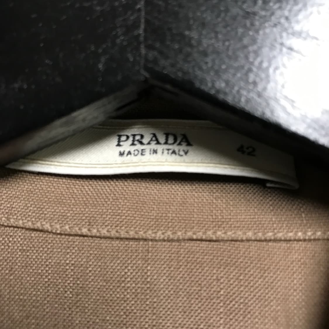 프라다 셔츠 베이지 42 상품이미지4