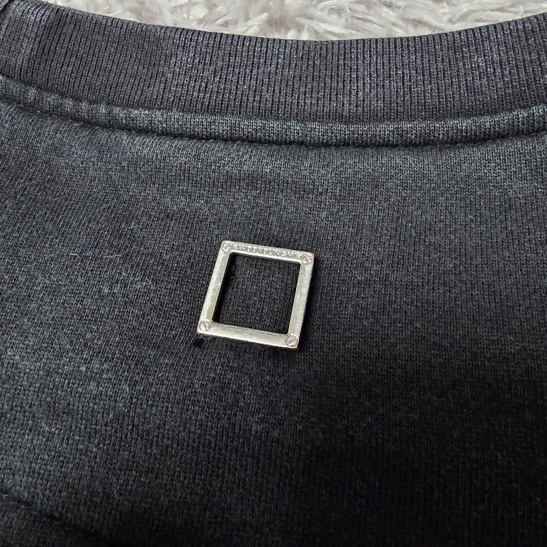 [클로젯][52]우영미 나비 백로고 스웨트셔츠 블랙 맨투맨 상품이미지5