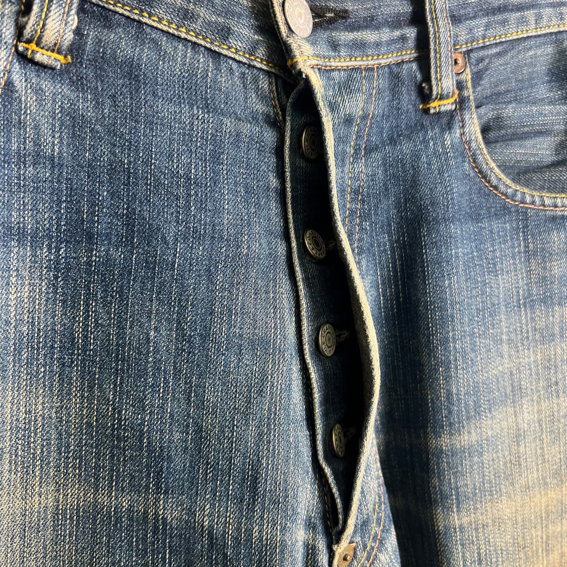 Evisu 에비수 빈티지 워싱 데님 팬츠 31 상품이미지7