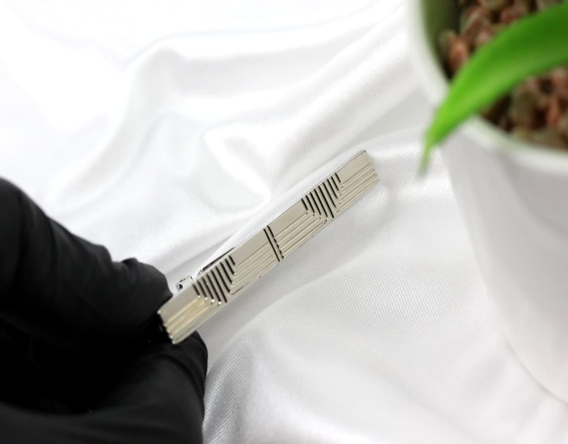 랑방 B+등급 5.5cm 남자 명품 넥타이핀 빈티지 상품이미지4