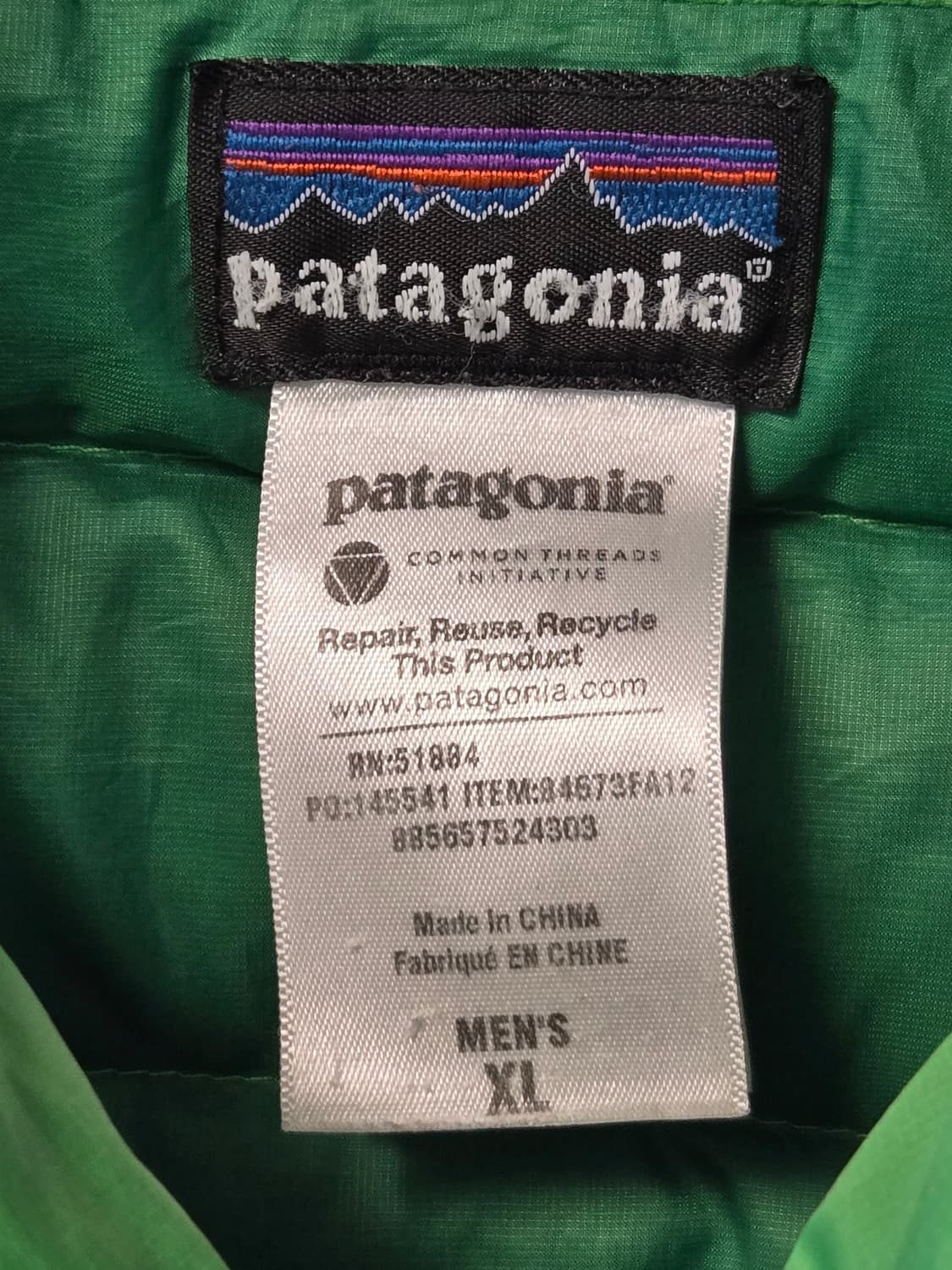 파타고니아 다운스웨터 경량패딩 xl 상품이미지5