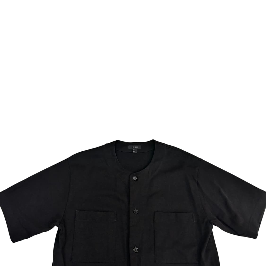 코스 블랙 코튼 반팔 셔츠 상품이미지2