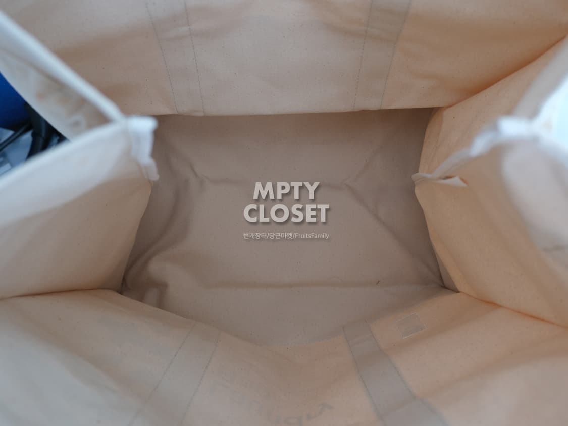 Retaw x Fragment 프라그먼트 캔버스 런드리백 네츄럴 상품이미지6