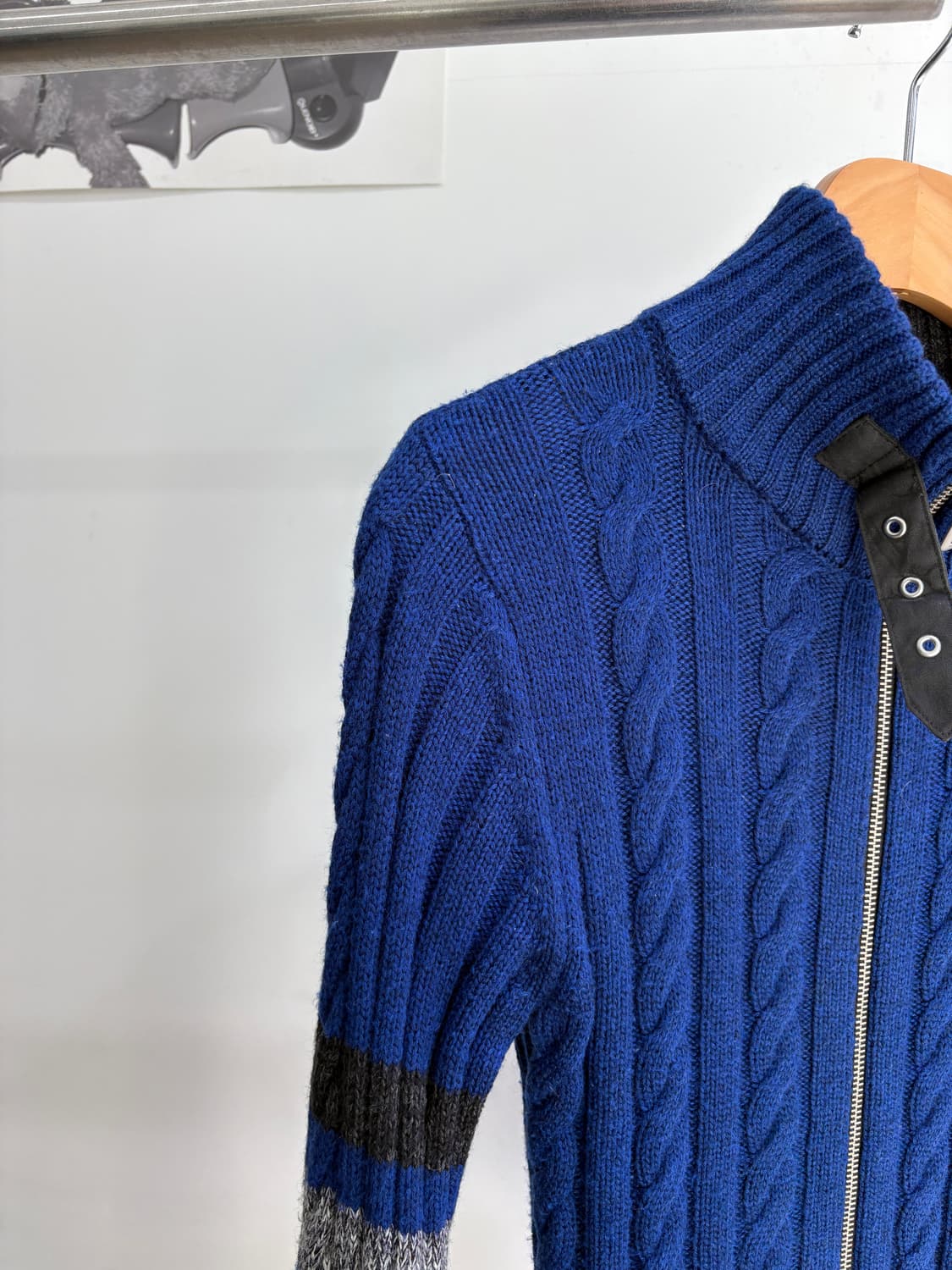 ATELIER SAB MEN 니트집업 상품이미지3