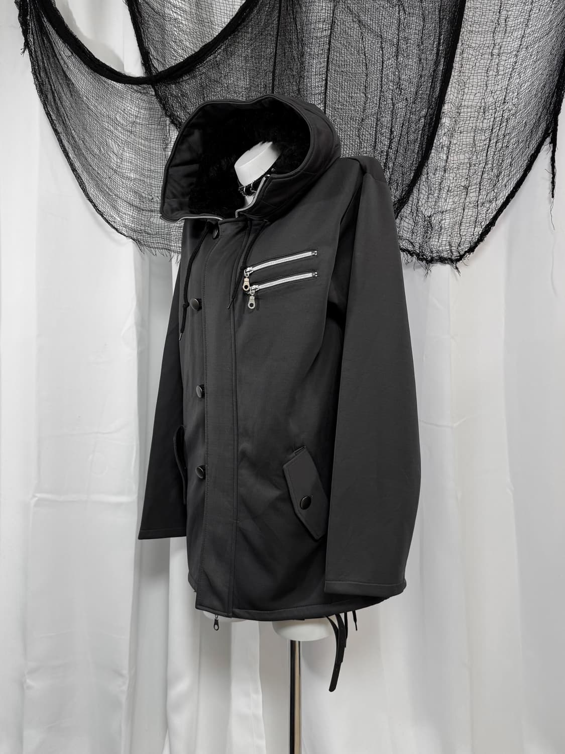 punk hood zip-up 상품이미지4