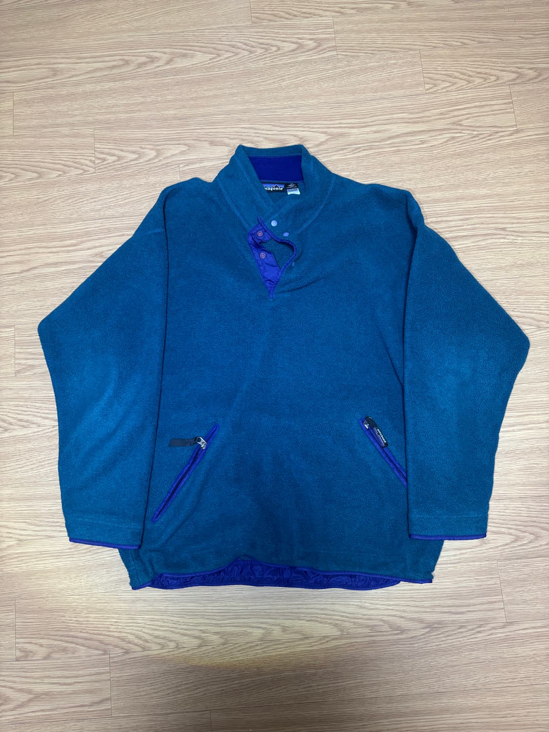 90s USA 파타고니아 신칠라 풀오버 빈티지 M 상품이미지1