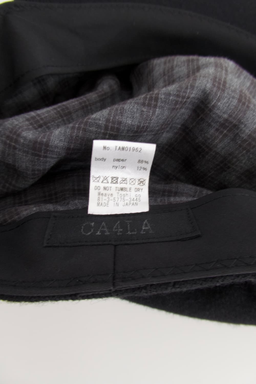 CA4LA 카시라 드레이프 캡 상품이미지4