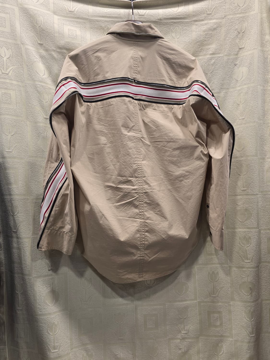 시스템 옴므 베이지색 오퍼핏 셔츠 95~100 상품이미지7