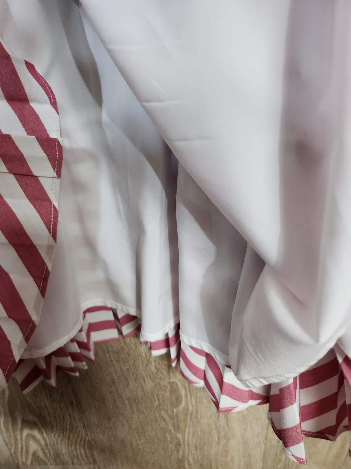 1002) 클럽모나코 셔츠형 스트라이프 롱 원피스 상품이미지6